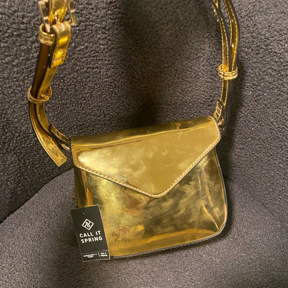 Call It Spring Gold Bag